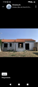 Photo de galerie - Rénovation d'une ancienne maison en pierre 
Maçonnerie et toiture 