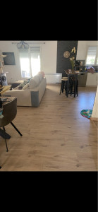 Photo de galerie - Parquet flottant sur 40 m2 