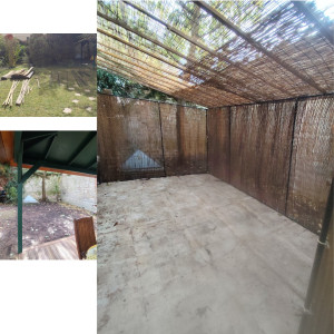 Photo de galerie -  Montage pergola de jardin