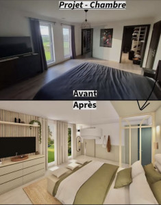 Photo de galerie - Projet de décoration et peinture personnalisé