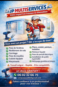Photo de galerie - Jp multi service 