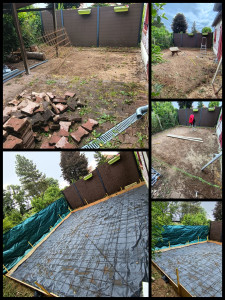 Photo de galerie - Démarrage du chantier merci pour votre confiance pour ce projet ⭐
