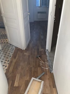 Photo de galerie - Pose de parquet - Revêtement de sol