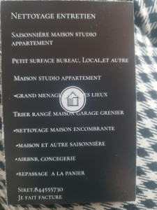 Photo de galerie - Pour les location saisonnière airbnb conciergerie gite chateau salle autre je suis la pour vous aider