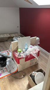 Photo de galerie - Peinture & pose de parquet