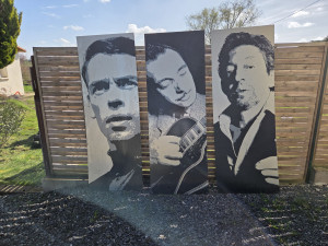 Photo de galerie - Réalisation unique intérieur/extérieur 