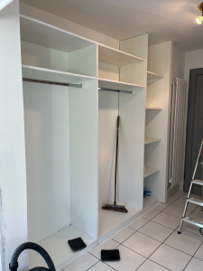 Photo de galerie - Réalisation d’un placard