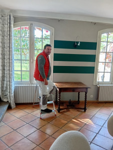 Photo de galerie - Bandes décorative en peinture original