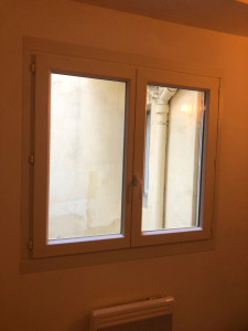 Photo de galerie - Dépose et pose d’une fenêtre 