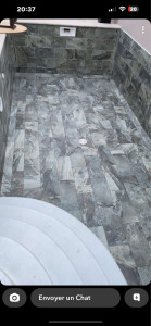 Photo de galerie - Carrelage dans une piscine