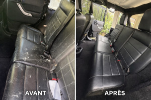 Photo de galerie - Nettoyage et remise en états de se JEEP formule intérieur PREMIUM