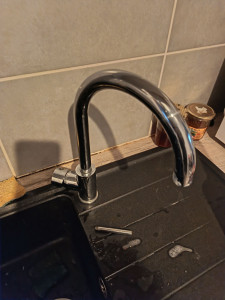 Photo de galerie - Remplacement mitigeur 