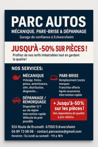 Photo de galerie - Réparation mécanique toute marque avec des remises jusqu’à 50% de remises sur les pièces 