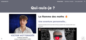 Photo de galerie - Un extrait de mon site internet victorwitt.fr