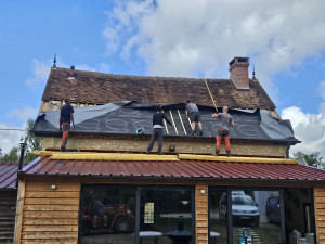 Photo de galerie - Début des travaux 