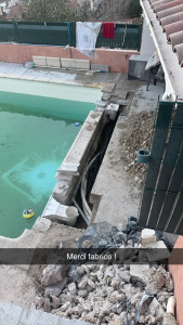 Photo de galerie - Renovation changement de skimmers fuyant sur piscine