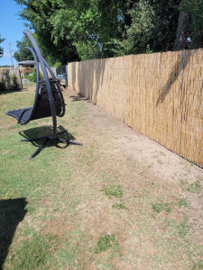 Photo de galerie - Réaliser clôture avec paillasse 