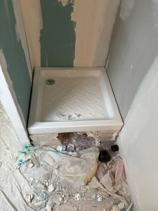 Photo de galerie - Poser des bac à douche