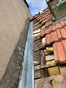 Photo de galerie - Rénovation couloir, en zingue sur pau