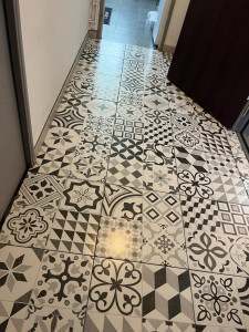 Photo de galerie - Rénovation sol d entrée 