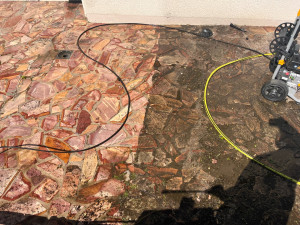 Photo de galerie - Nettoyage terrasse 