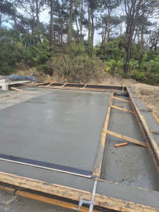 Photo de galerie - Coulage d'une dalle 