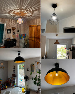 Photo de galerie - Installation de plusieurs luminaires 
