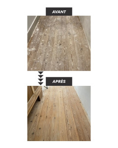 Photo de galerie - Rénovation parquet ancien 