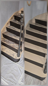 Photo de galerie - Réhabilitation d’un escalier 
