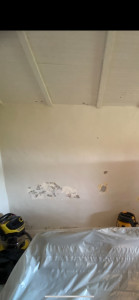 Photo de galerie - Enduit envié abîmé ! (avant intervention)