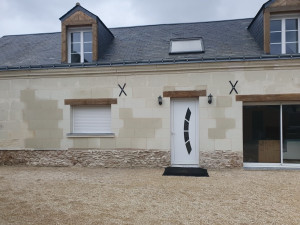 Photo de galerie - Création lucarne charpente + couverture +pose menuiserie 