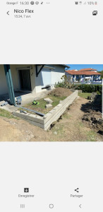 Photo de galerie - Réalisation d'une terrasse extérieure 