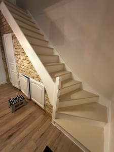 Photo de galerie - Rénovation d’un escalier 2/2