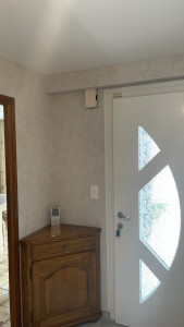 Photo de galerie - Pose de papier peint