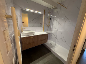 Photo de galerie - Rénovation salle de bain clé en main 
