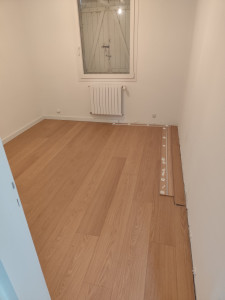 Photo de galerie - Pose de parquet - Revêtement de sol