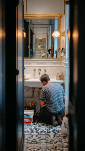 Photo de galerie - Plonberie: Intervention pro salle  de bain