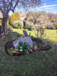 Photo de galerie - Création de massif Après 