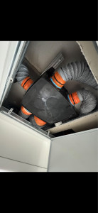 Photo de galerie - Installation VMC. 