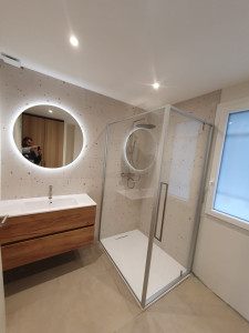 Photo de galerie - Rénovation salle de bain complète 