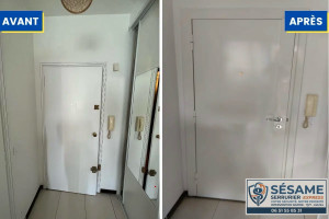 Photo de galerie - Blindage de porte