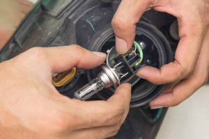 Photo de galerie - Changement ampoule sur un Nissan Juke