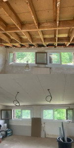 Photo de galerie - Plâtrerie - Murs - Plafonds