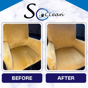 Photo de galerie - Voici un avant/après d’un fauteuil 