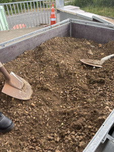 Photo de galerie - Évacuation de terre