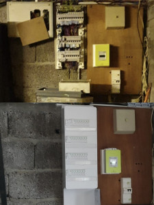 Photo de galerie - Remise au normes d'une installation électrique 