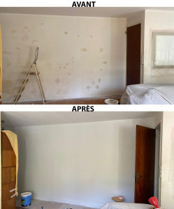 Photo de galerie - Enduit/peinture