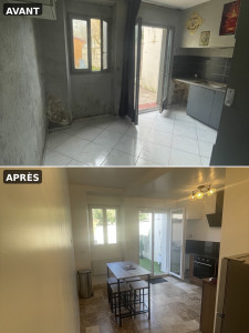 Photo de galerie - Rénovation d'un appartement à Melun 