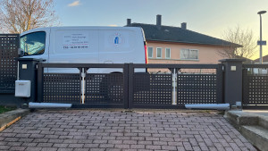 Photo de galerie - Pose et motorisation portail