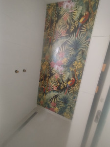 Photo de galerie - Pose 60 x120 + création de douche italienne 